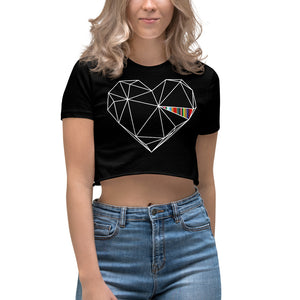 Women's Heart Crop Top