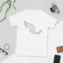 Load image into Gallery viewer, Women&#39;s T-Shirt Mexico&#39;s Map
