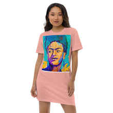 Load image into Gallery viewer, Frida Kahlo t-shirt dress
