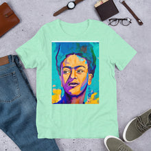 Load image into Gallery viewer, Frida Kahlo Painting on Shirt by Arturo Salgado
