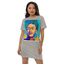 Load image into Gallery viewer, Frida Kahlo t-shirt dress
