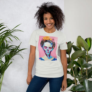 Frida Kahlo Painting T-shirt by Arturo Salgado