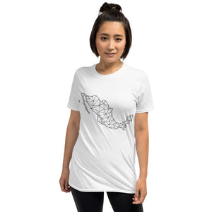 Women's T-Shirt Mexico's Map