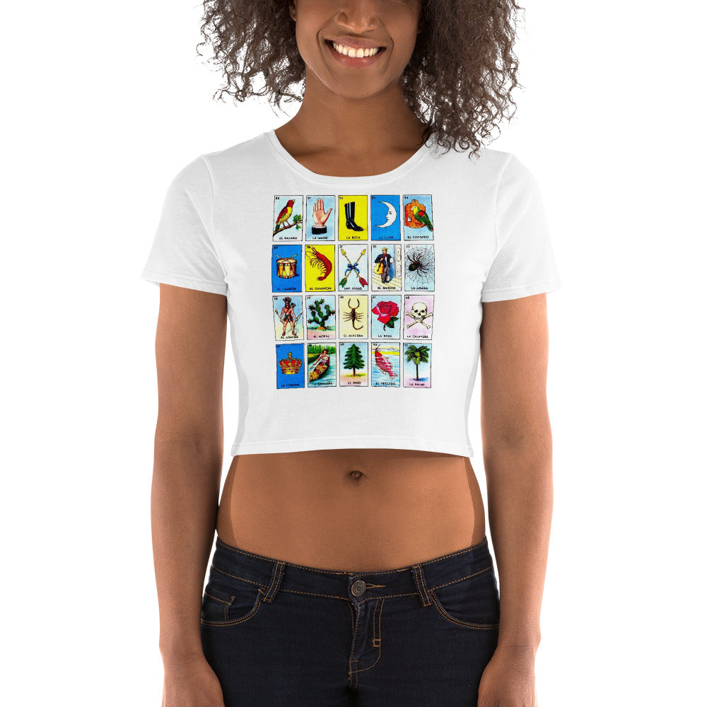 Women’s Crop Loteria Tee