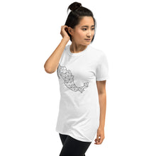 Load image into Gallery viewer, Women&#39;s T-Shirt Mexico&#39;s Map
