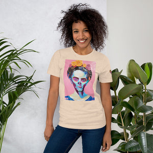 Frida Kahlo Painting T-shirt by Arturo Salgado