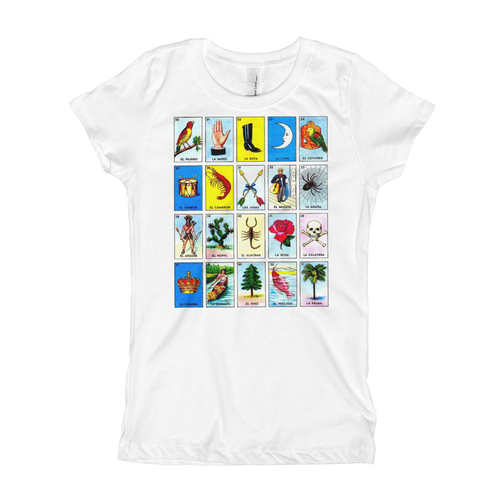 Young Girls loteria T-shirt