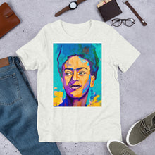 Load image into Gallery viewer, Frida Kahlo Painting on Shirt by Arturo Salgado
