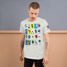 Load image into Gallery viewer, Loteria T-Shirt back Map Of Mexico
