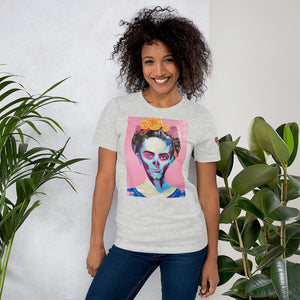 Frida Kahlo Painting T-shirt by Arturo Salgado